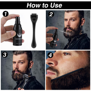 Men Beard Growth Kit Hair Growth