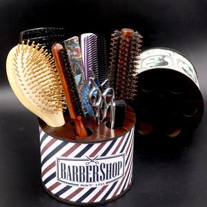 Barbershop Round Tool Holder Stand