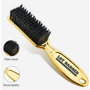 Gold Fade Brush Barber Cleaning