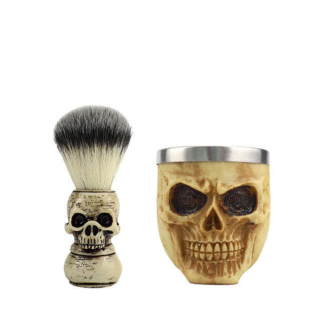 Skull Shaving Beard Kit