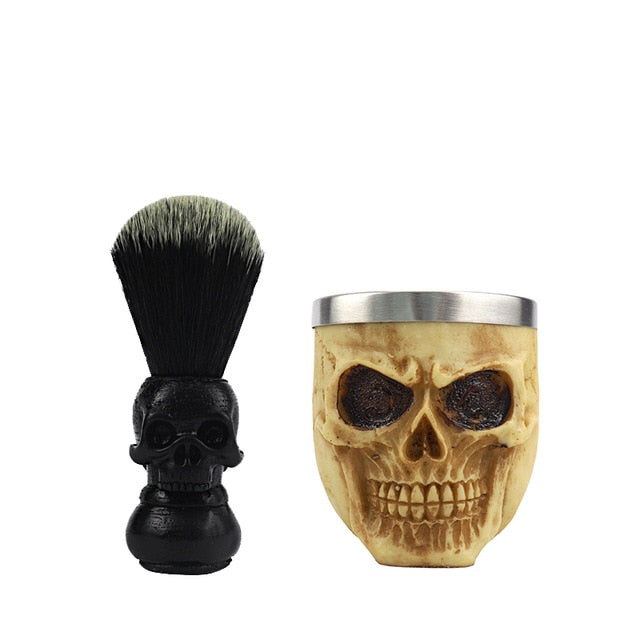 Skull Shaving Beard Kit