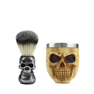 Skull Shaving Beard Kit