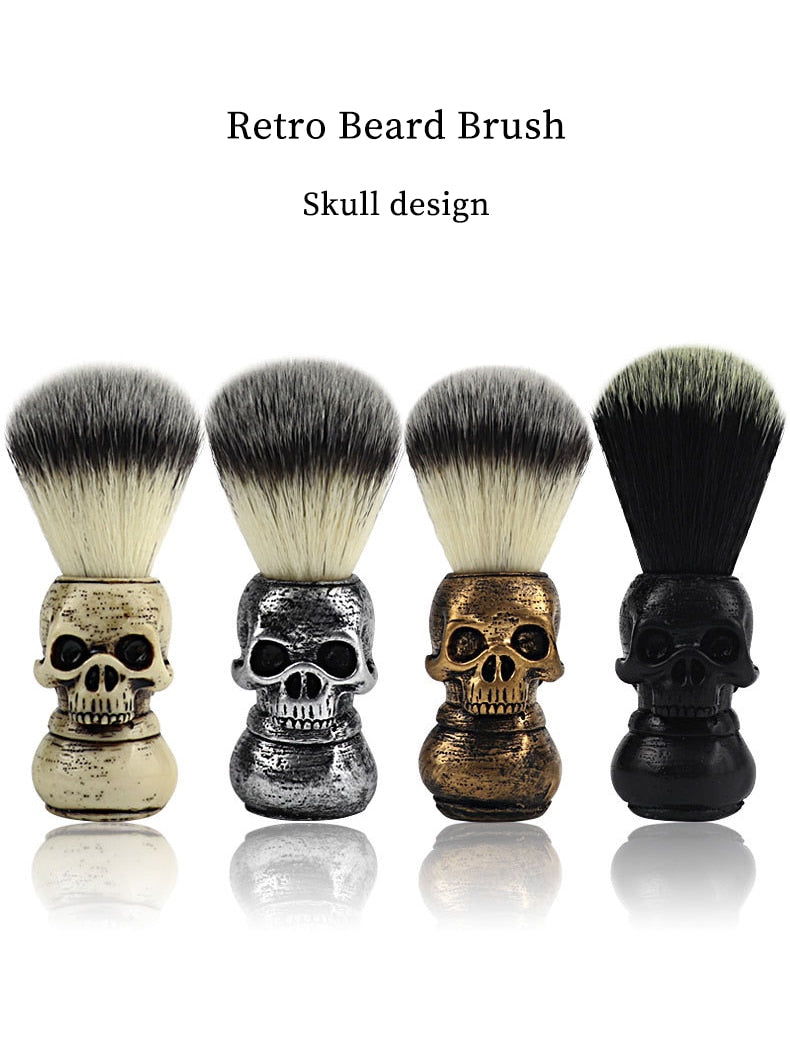 Skull Spartan Shaving Beard Kit