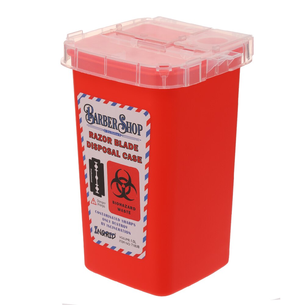 1L Barber Razors Disposal Collect Box