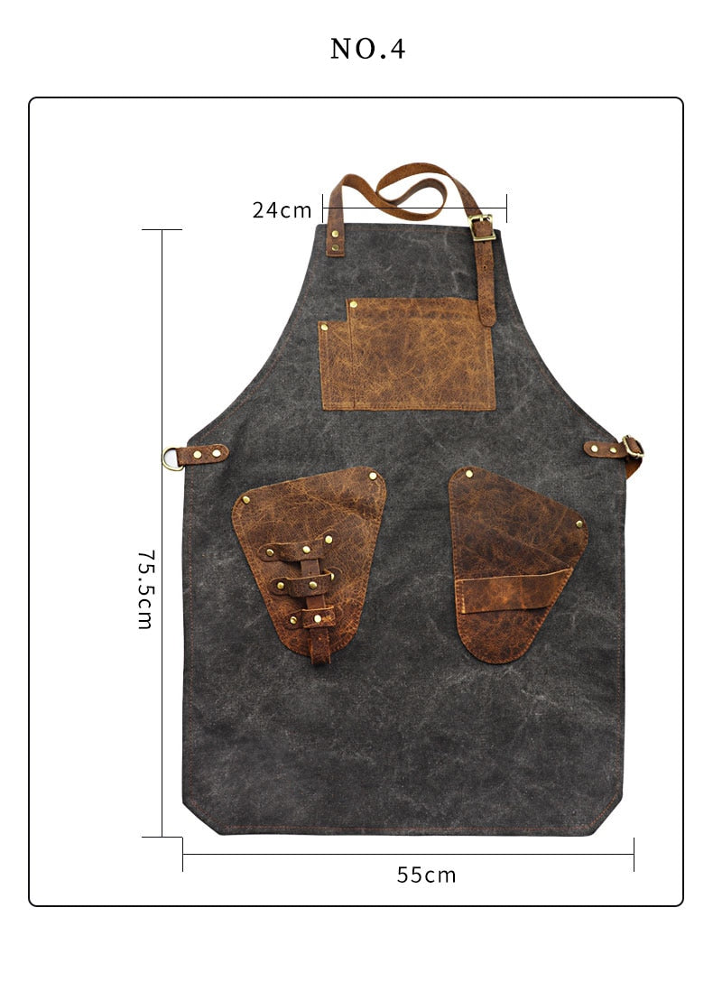 BARBER RETRO APRON