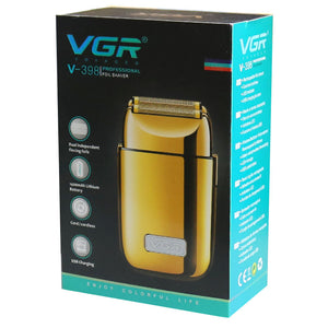 VGR Gold/Silver Shaver V-398