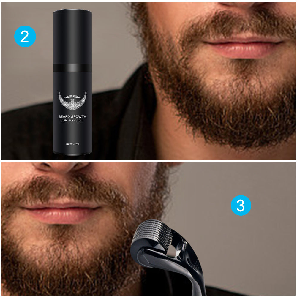 Men Beard Growth Kit Hair Growth