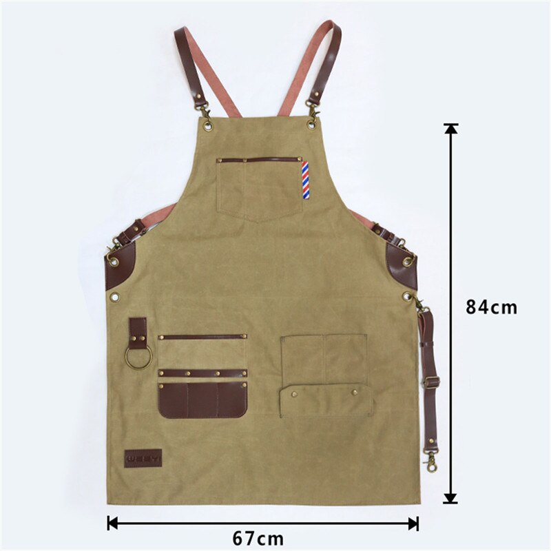 Barber Apron Khaki