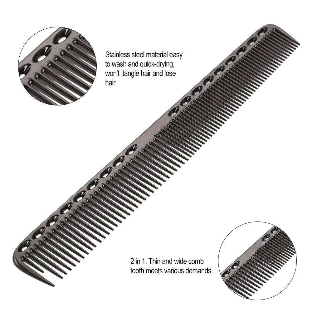 Stainless Steel Hair Cutting Comb